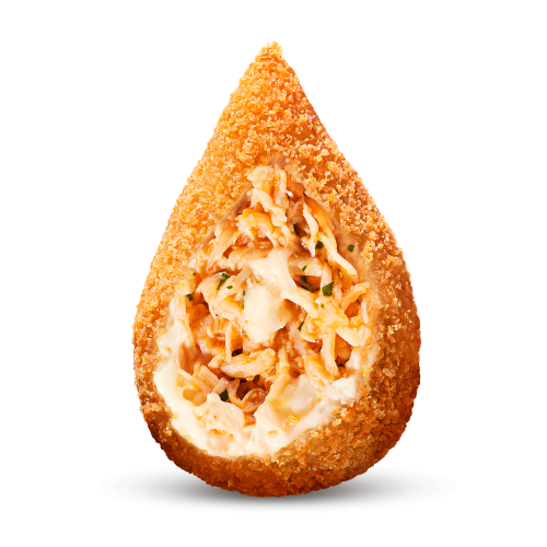 Coxinha de Frango com Cremely