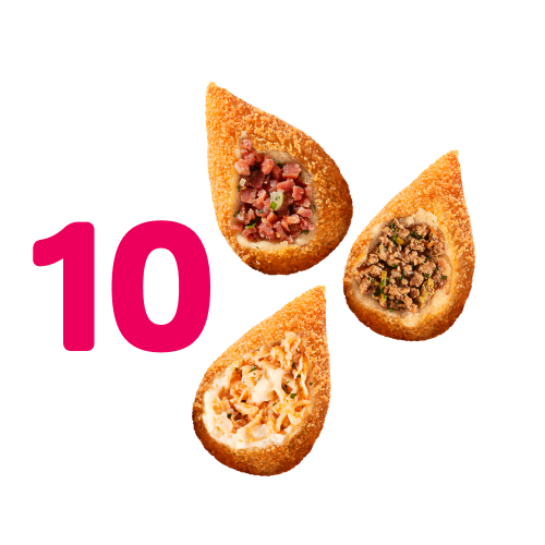 10 Coxinhas Clássicas
