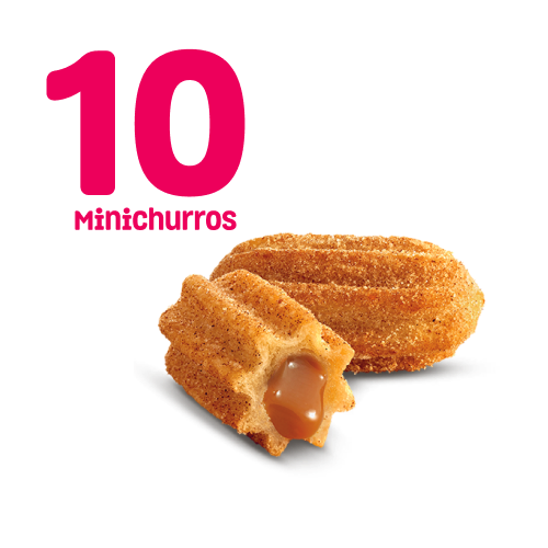 10 Minichurros De Doce De Leite