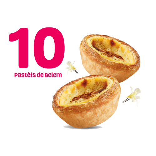 10 Pastéis de Belém