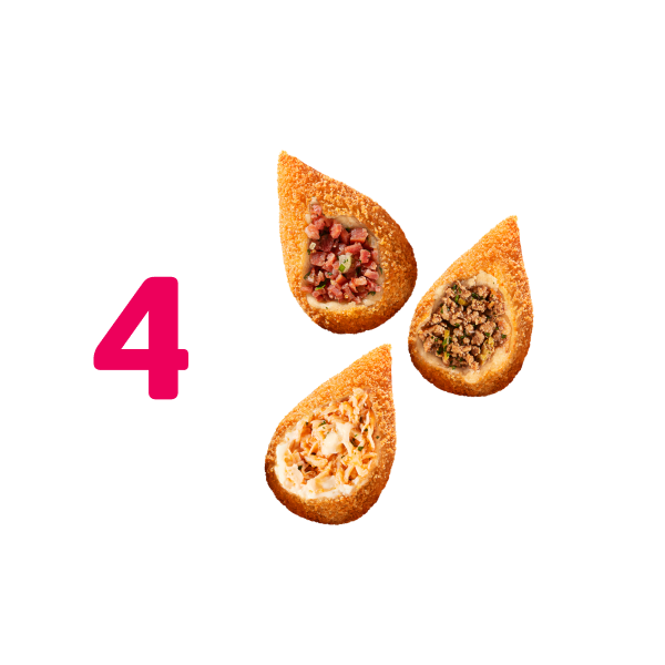 4 Coxinhas Clássicas